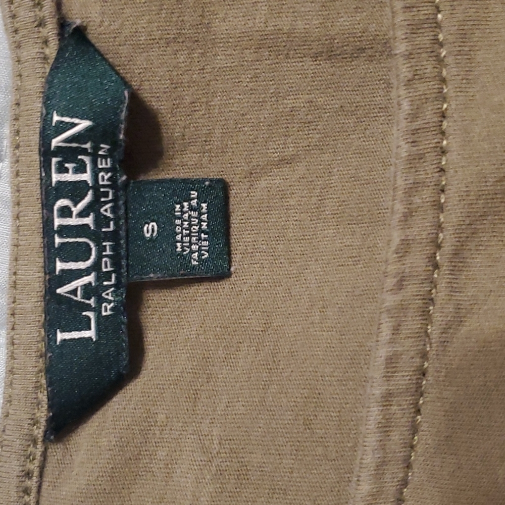 LAUREN Ralph Lauren womens size small cap sleeve shirt - Picture 3 of 5